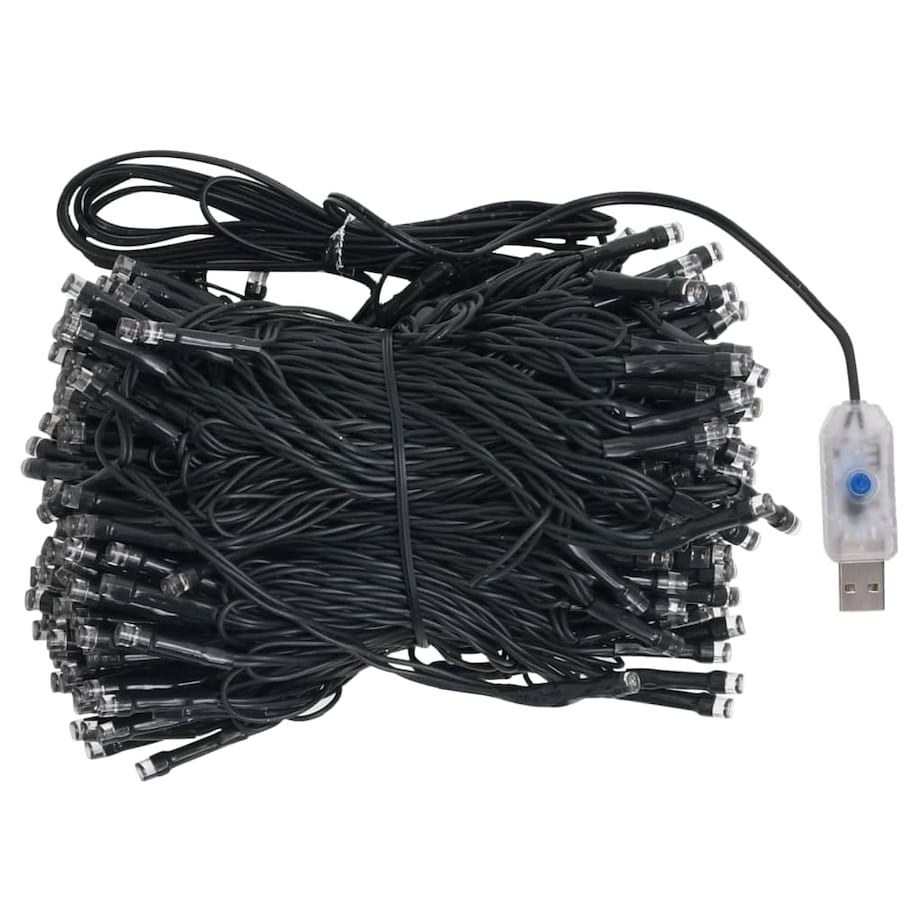 vidaXL Sztuczna choinka z LED, bombkami i szyszkami, 210 cm