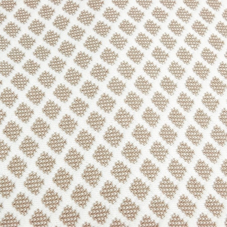 Poszewka dekoracyjna na poduszkę 40x40 romby beżowe