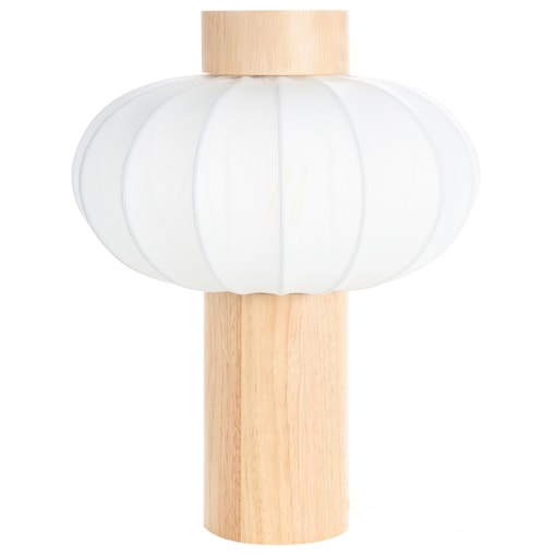 Lampa stołowa ABENS Drewno Jasnobrązowy