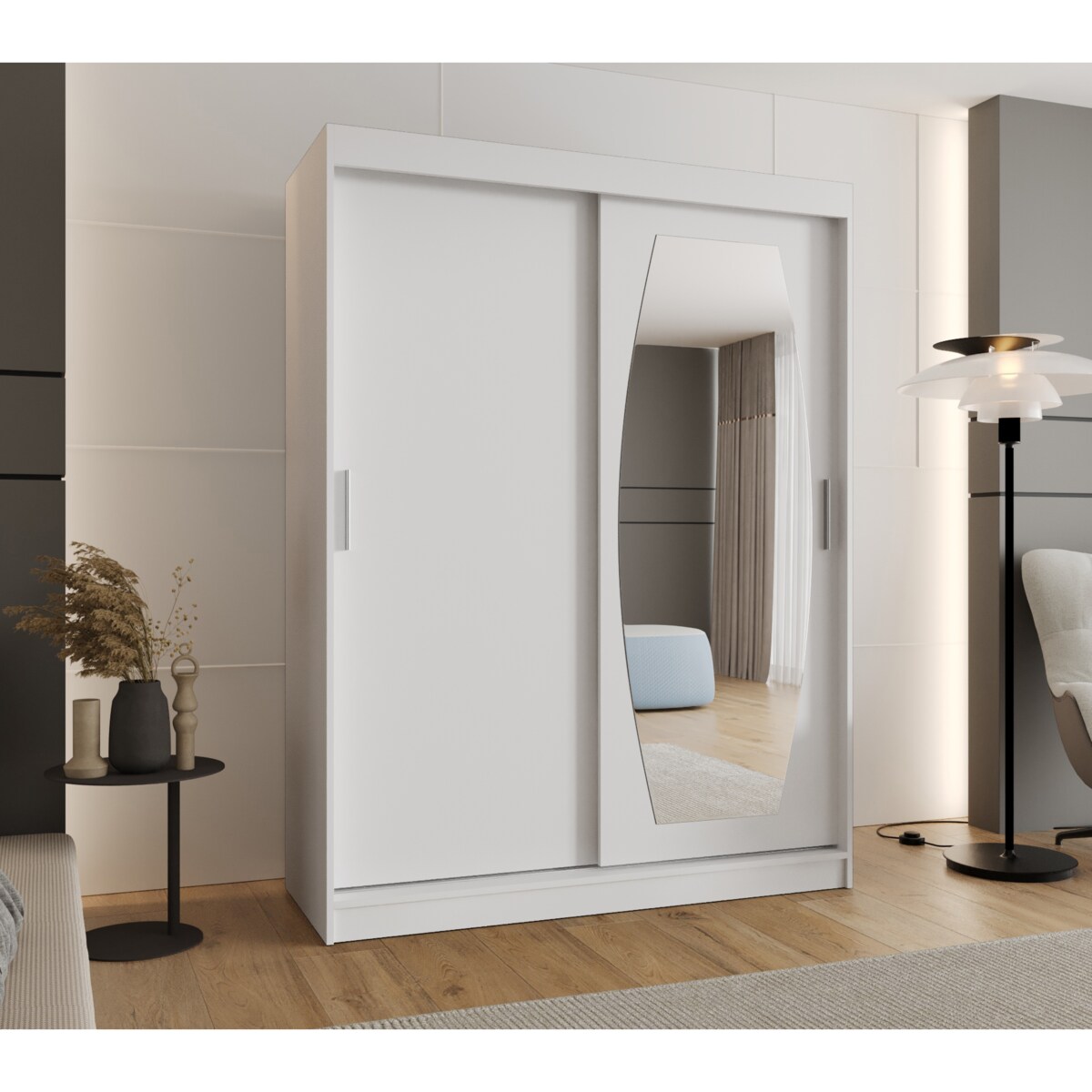 Szafa przesuwna ROSSA 150 biały