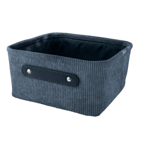 Kleine Wolke Bedford Pojemnik łazienkowy niebieski M tworzywo sztuczne