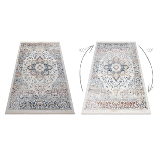 Dywan DISTIN 0834A granatowy / niebieski / 140x190 cm