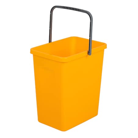 Pojemnik Plasitkowy Do Segregacji Śmieci Odpadów Kosz 10 L Żółty