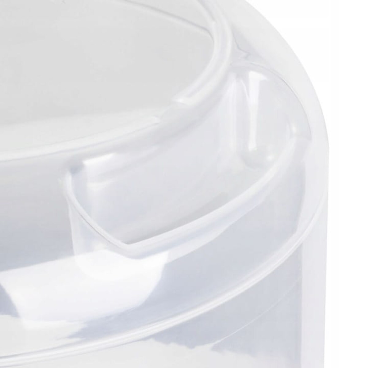 Wiadro z miarką i Dziubkiem Wylewką mika 5 l Przezroczyste z Uchwytem