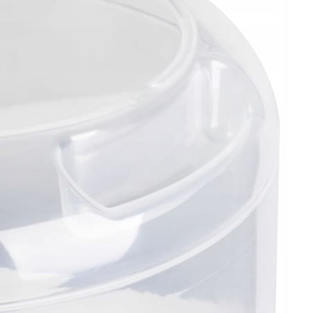 Wiadro z miarką i Dziubkiem Wylewką mika 5 l Przezroczyste z Uchwytem