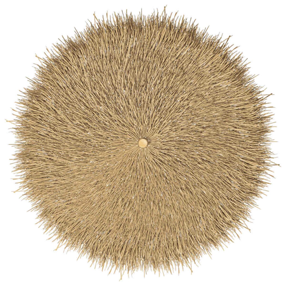 vidaXL Parasol bambusowy z pokryciem z liści bananowca, 210 cm