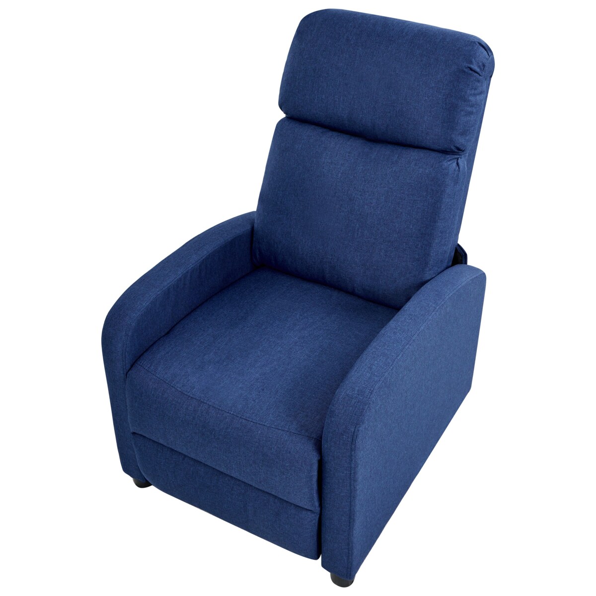 Rozkładany fotel EMINENCE Len syntetyczny Granatowy