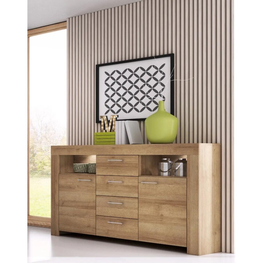 Komoda BROKON 155 dąb riviera