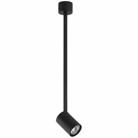 LAMPA sufitowa Tuka Nero L Orlicki Design regulowana OPRAWA metalowa downlight tuba czarna