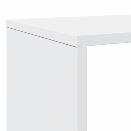 vidaXL Regał, biały, 102x29x143 cm, materiał drewnopochodny