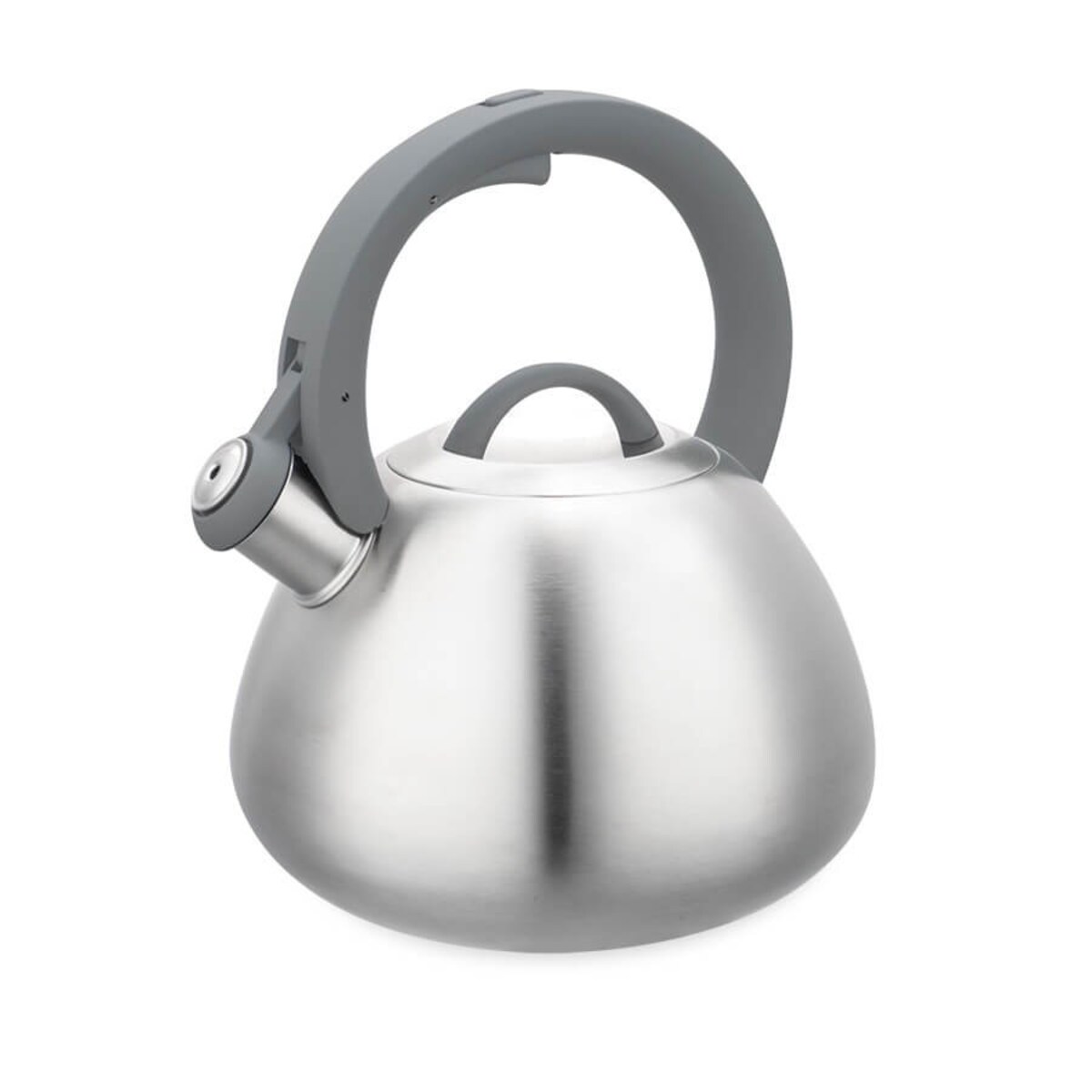 Czajnik stalowy z gwizdkiem na gaz indukcję 2.8L srebrny MAESTRO MR-1312