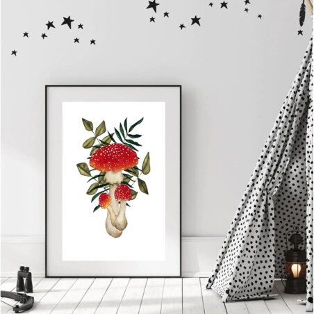 Poster Story, Plakat, Obraz - Muchomor, wymiary 50 x 70 cm