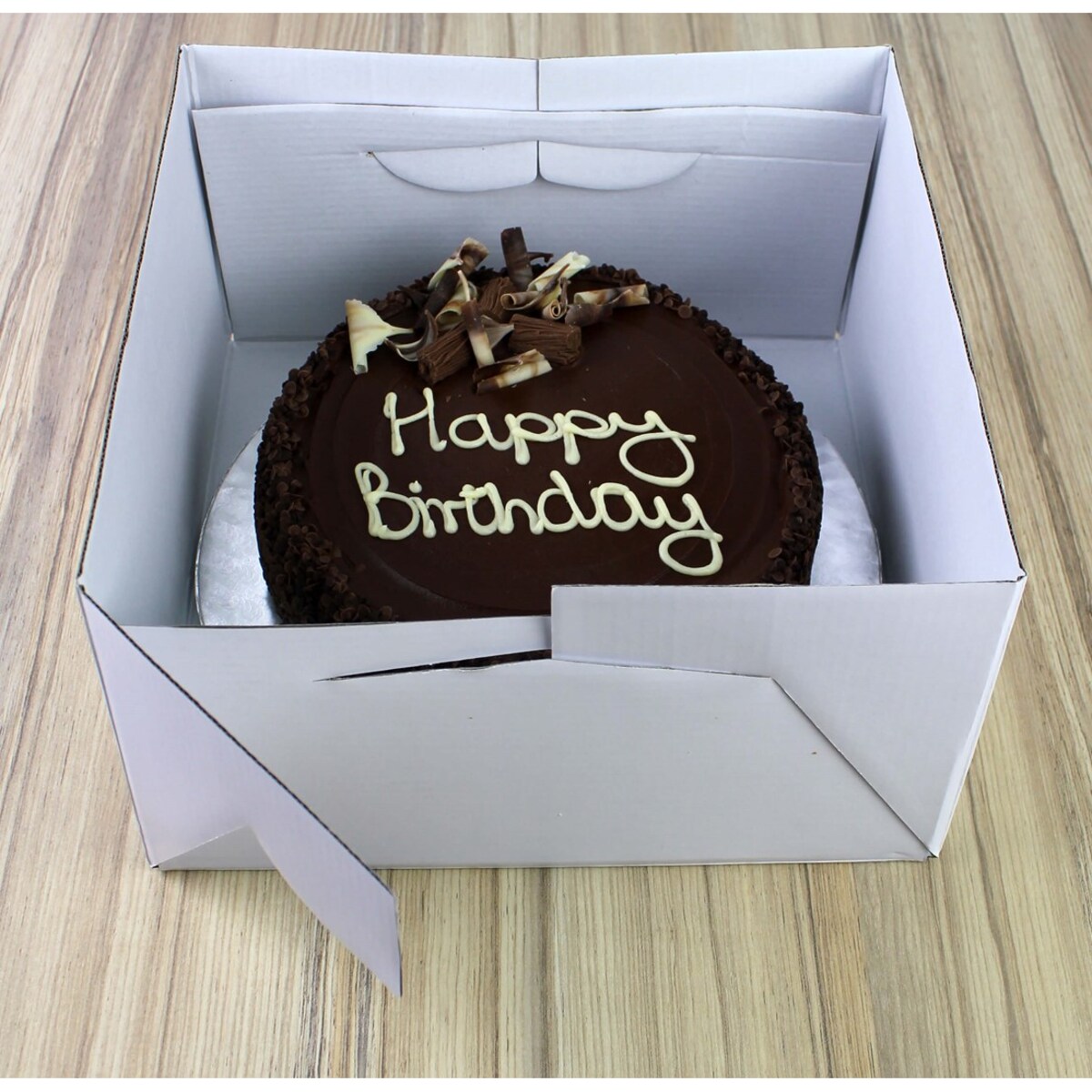 PME Pudełko na ciasto 229 x 229 x 152 mm biały