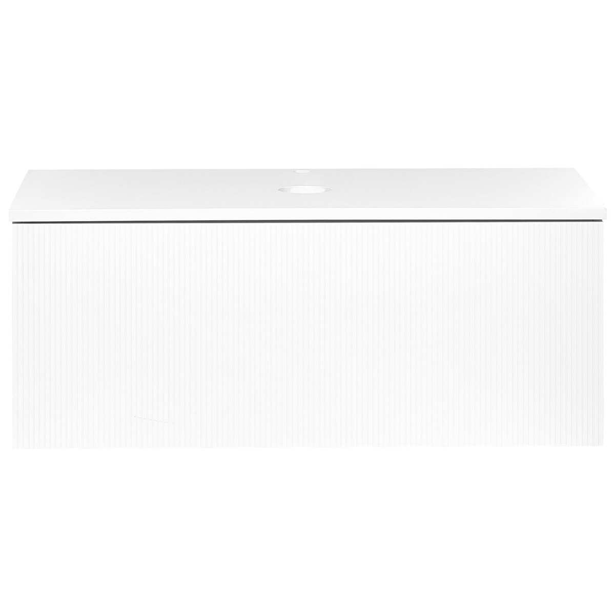 Szafka łazienkowa wisząca 100 x 52 cm biała ALZIRA