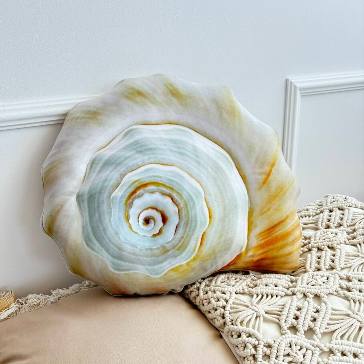 Poduszka Muszla morska duża