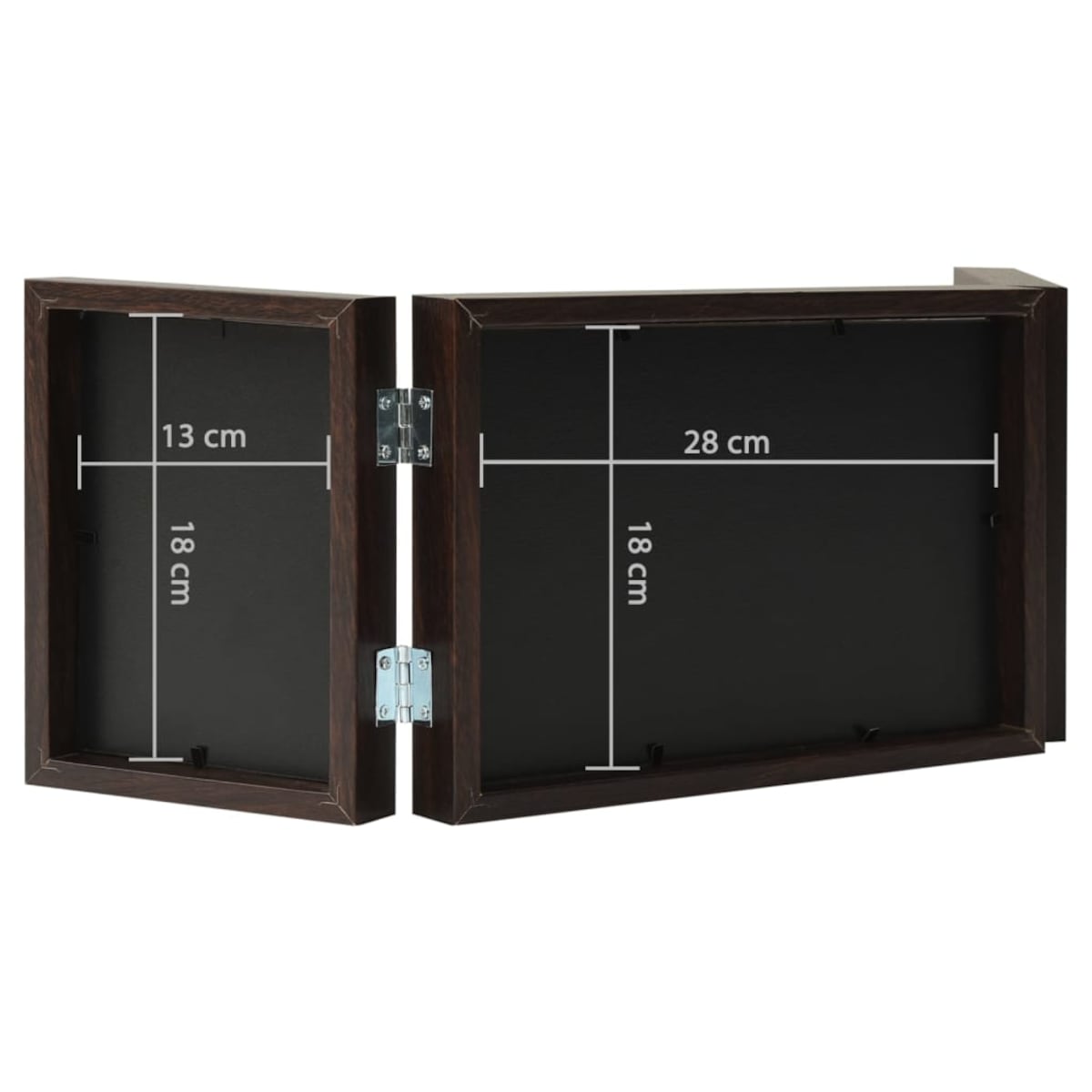 vidaXL Trójdzielna ramka na zdjęcia, 28x18 cm + 2x(13x18 cm)