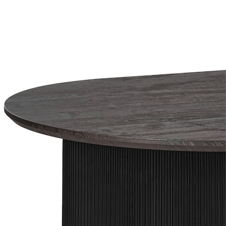 Stół do jadalni SAVORY Czarny 180 cm 90 cm
