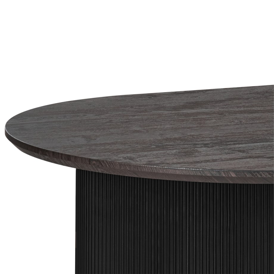 Stół do jadalni SAVORY Czarny 180 cm 90 cm