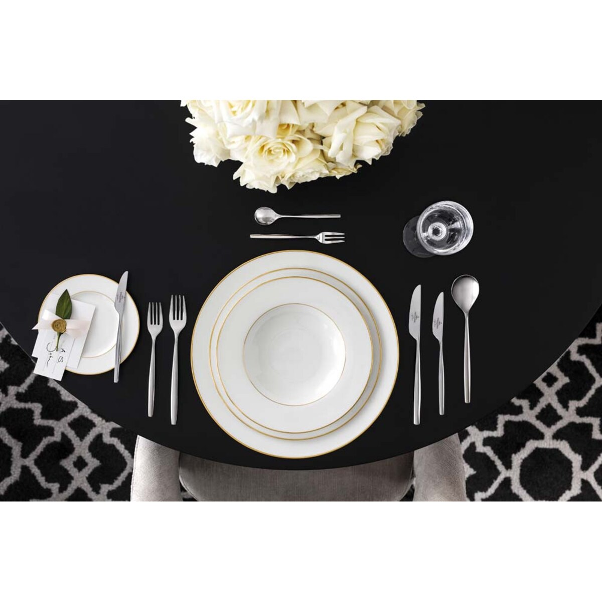 Talerz śniadaniowy Anmut Gold, 22 cm, Villeroy & Boch