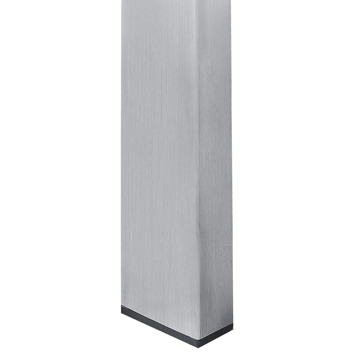 Stół ogrodowy COSOLETO 180 cm 90 cm Szkło Czarny