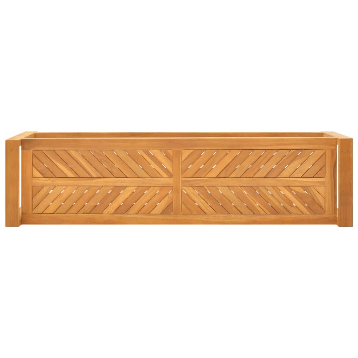vidaXL Ławka, 120 cm, lite drewno tekowe