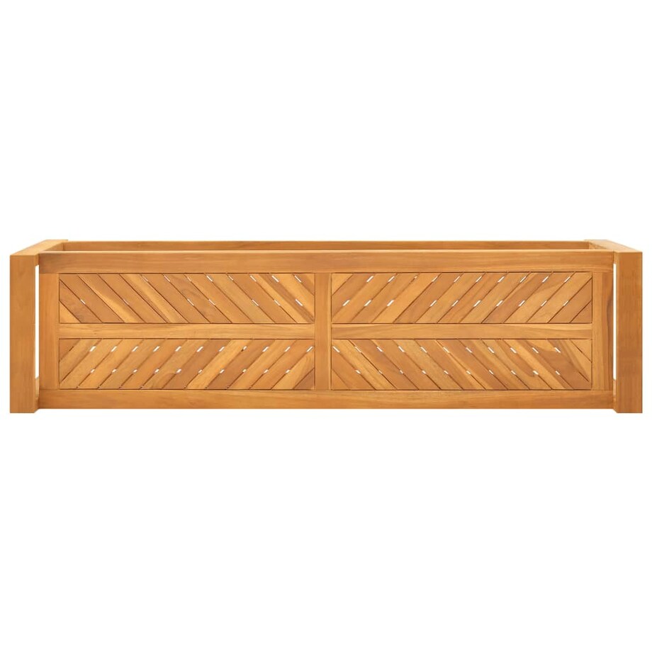 vidaXL Ławka, 120 cm, lite drewno tekowe