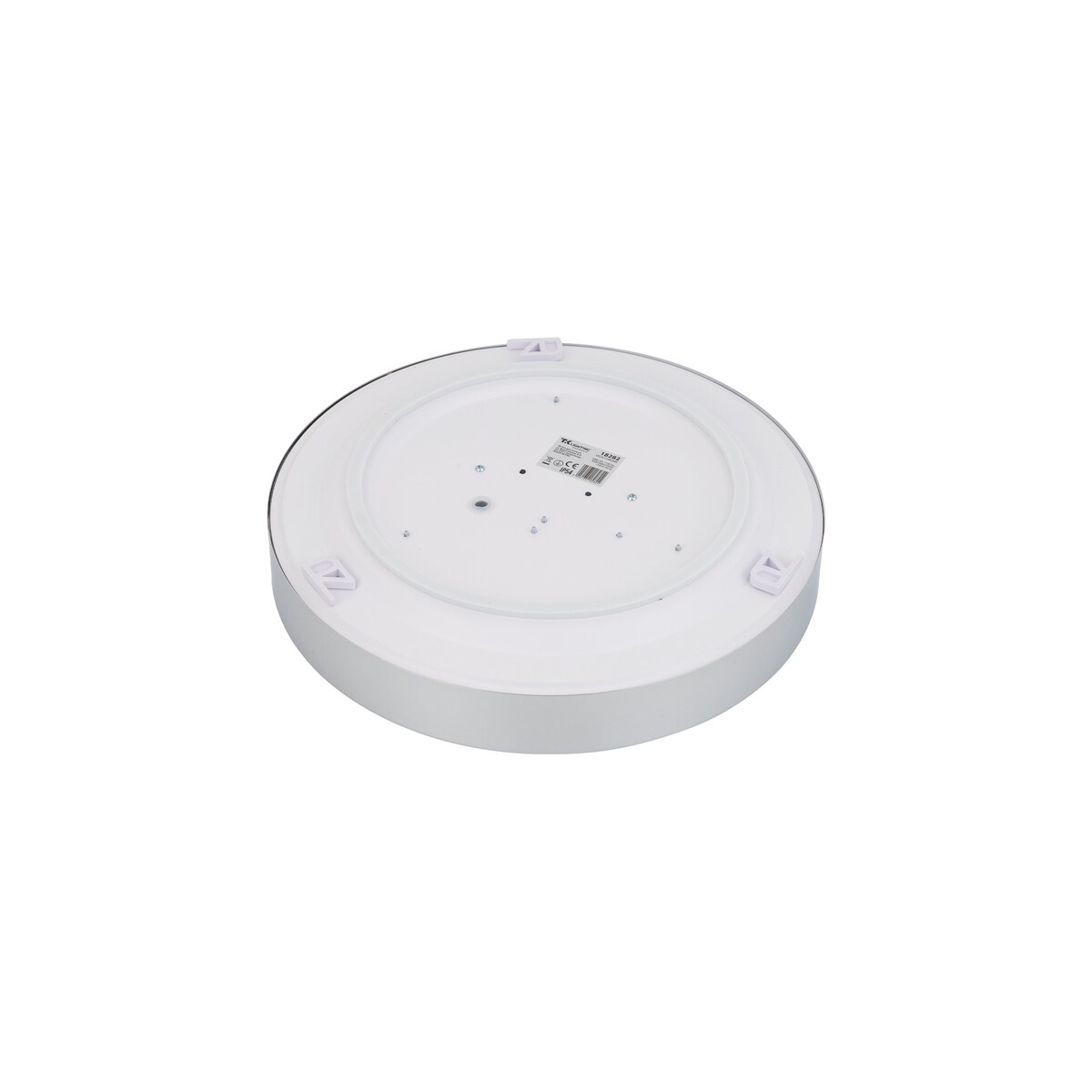 Lampa Sufitowa Łazienkowa Tk Lighting Velis Chrome Plafon Led 24W Ip54 Zmienna Barwa, Ściemniany