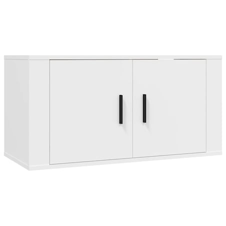 vidaXL 3-częściowy zestaw szafek telewizyjnych, biały