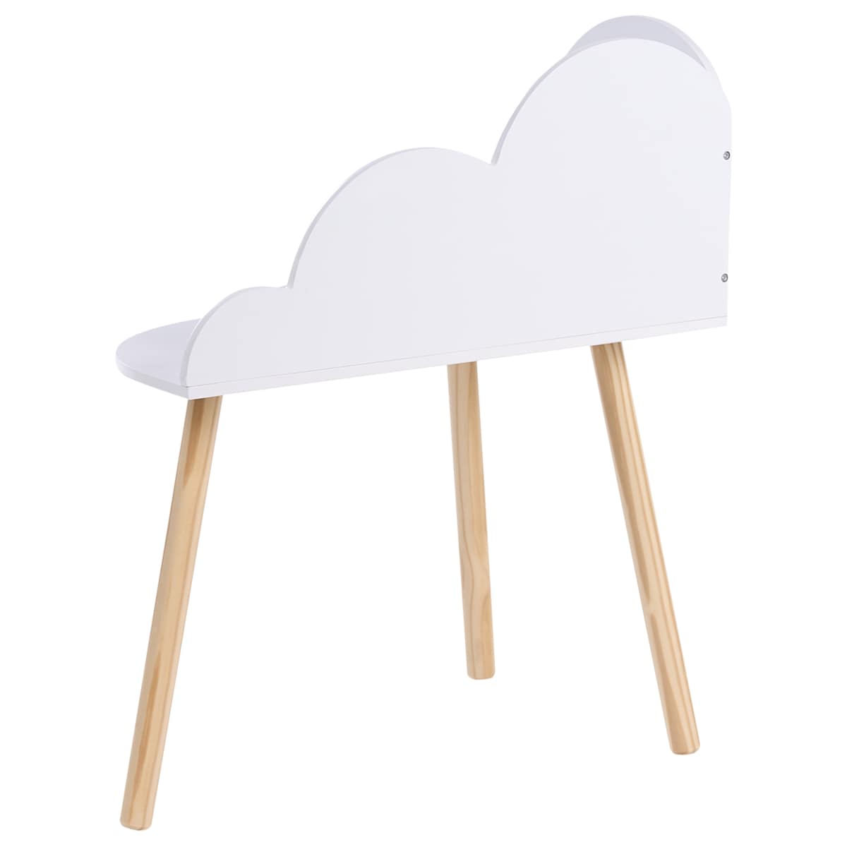 Stół z krzesłem dla dzieci CLOUDY Biały