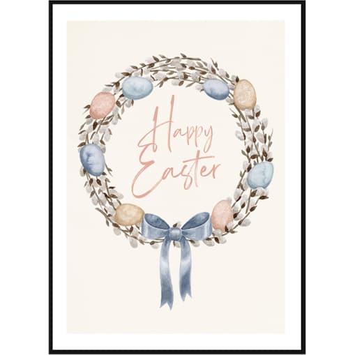 Poster Story, Plakat, Obraz - Happy Easter, wymiary 30 x 42 cm
