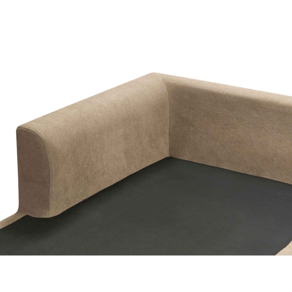 Narożnik prawostronny jasnobrązowy FLAM