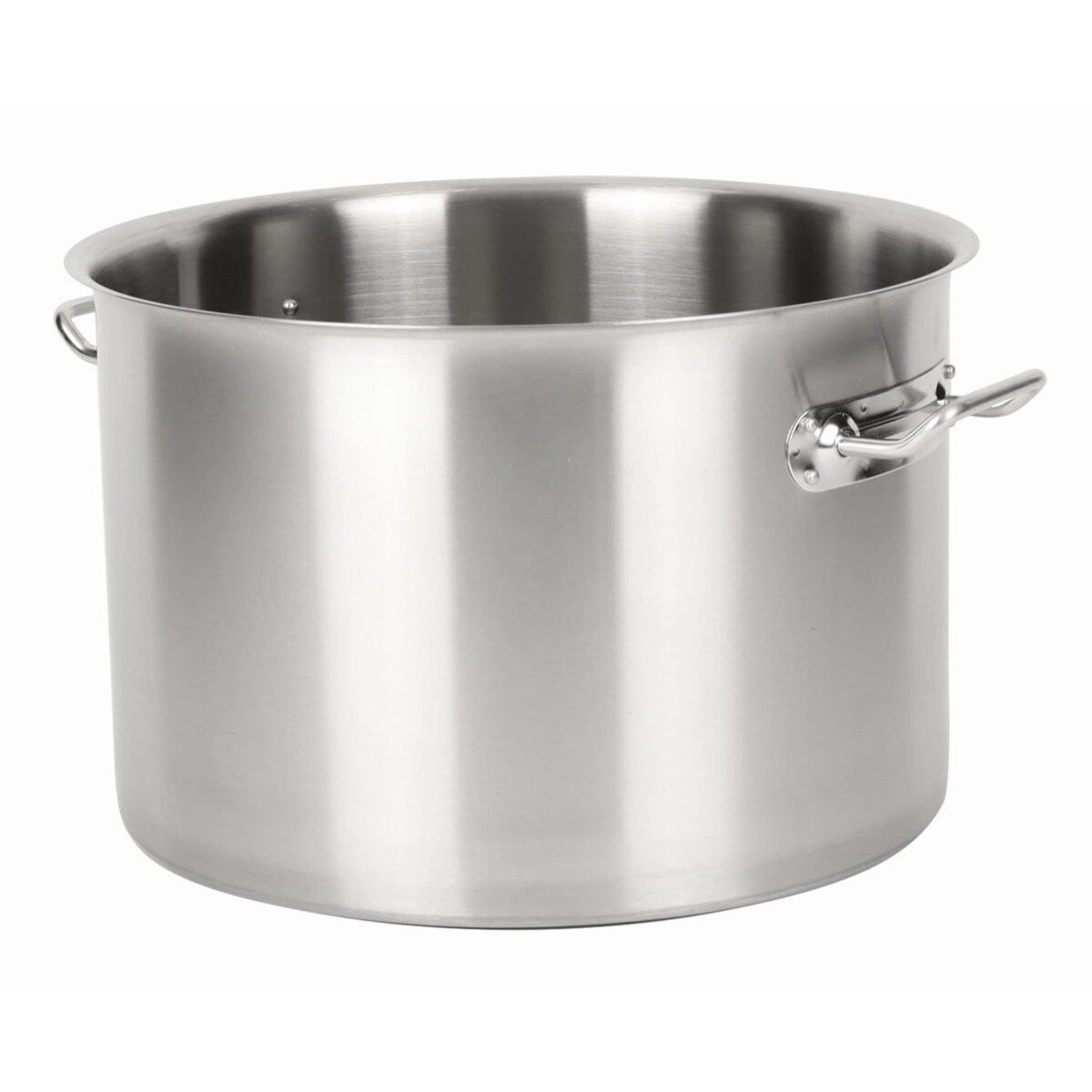Garnek stalowy ze stali nierdzewnej gastro 23L 35x24 ROSSNER