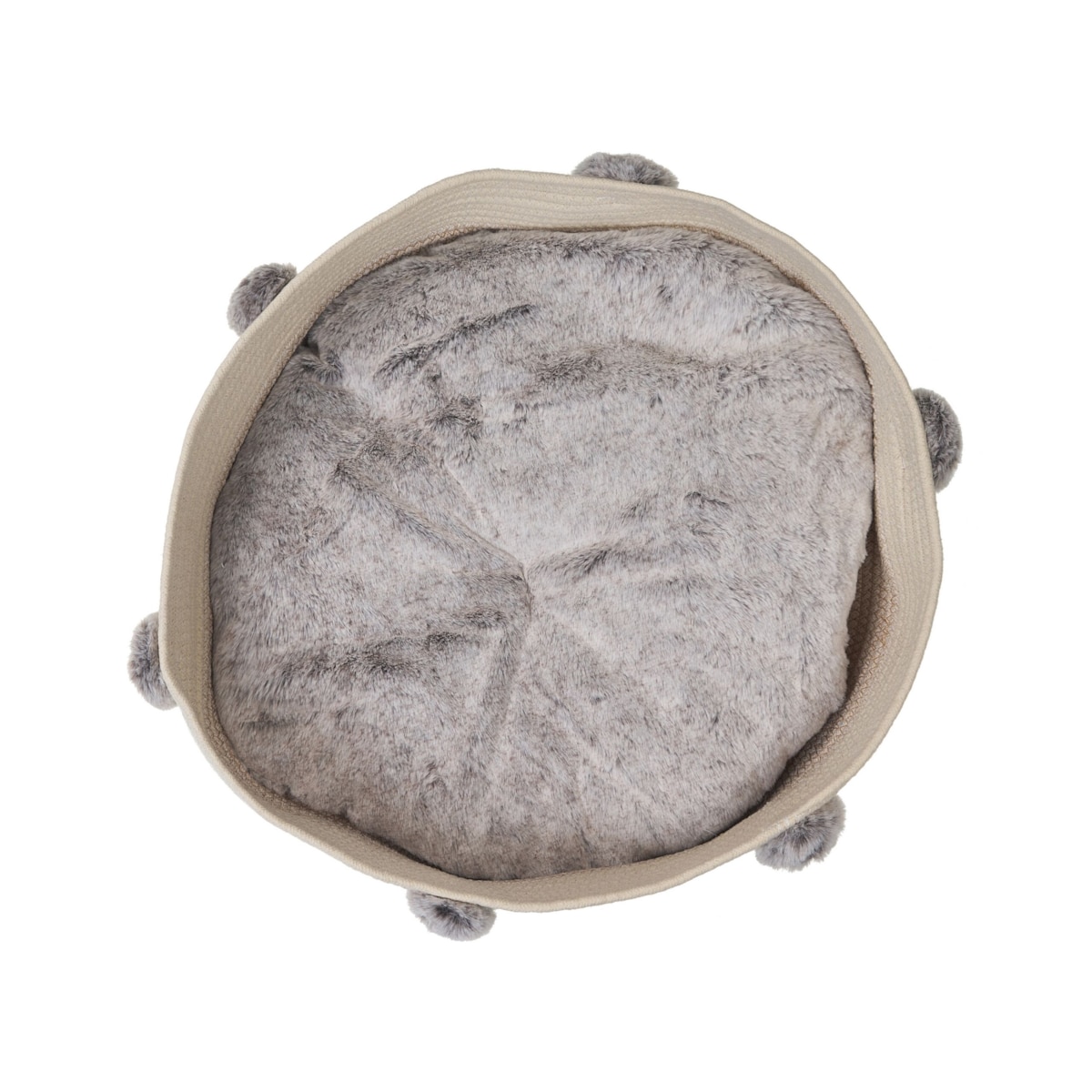 Legowisko ø 44 cm beżowe DALAMAN