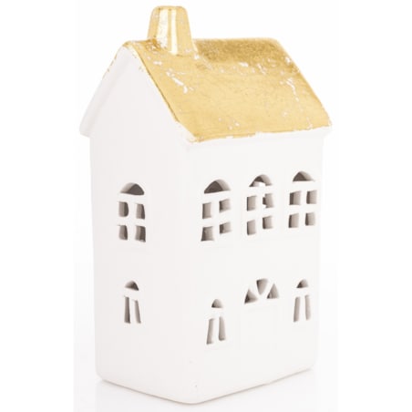 Domek ceramiczny LED 17x10 cm KAMIENICZKA