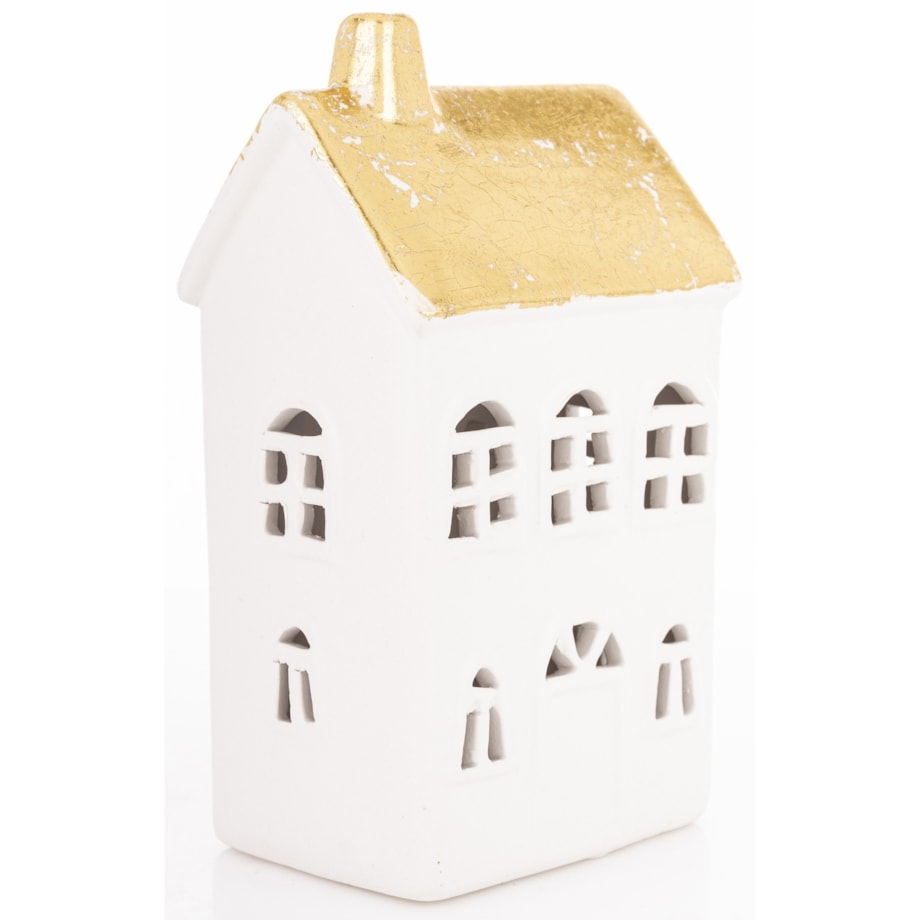 Domek ceramiczny LED 17x10 cm KAMIENICZKA