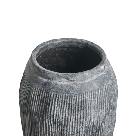 Wazon na kwiaty ARGINO 50 cm Szary