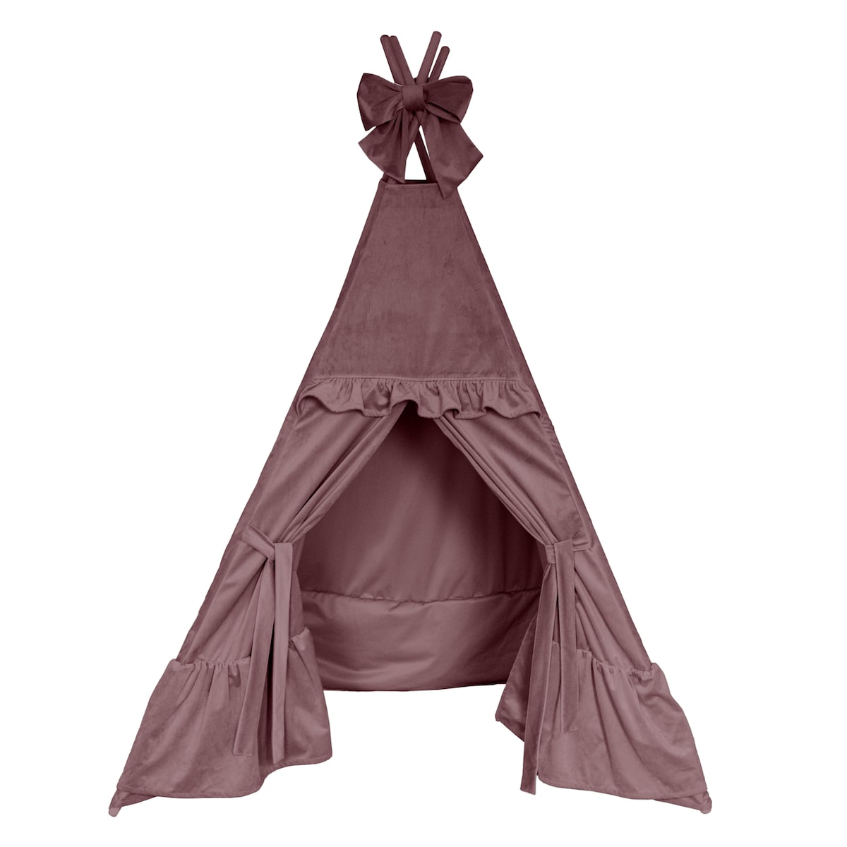 Namiot TIPI dla dzieci VELVET VE2258 | pudrowy róż