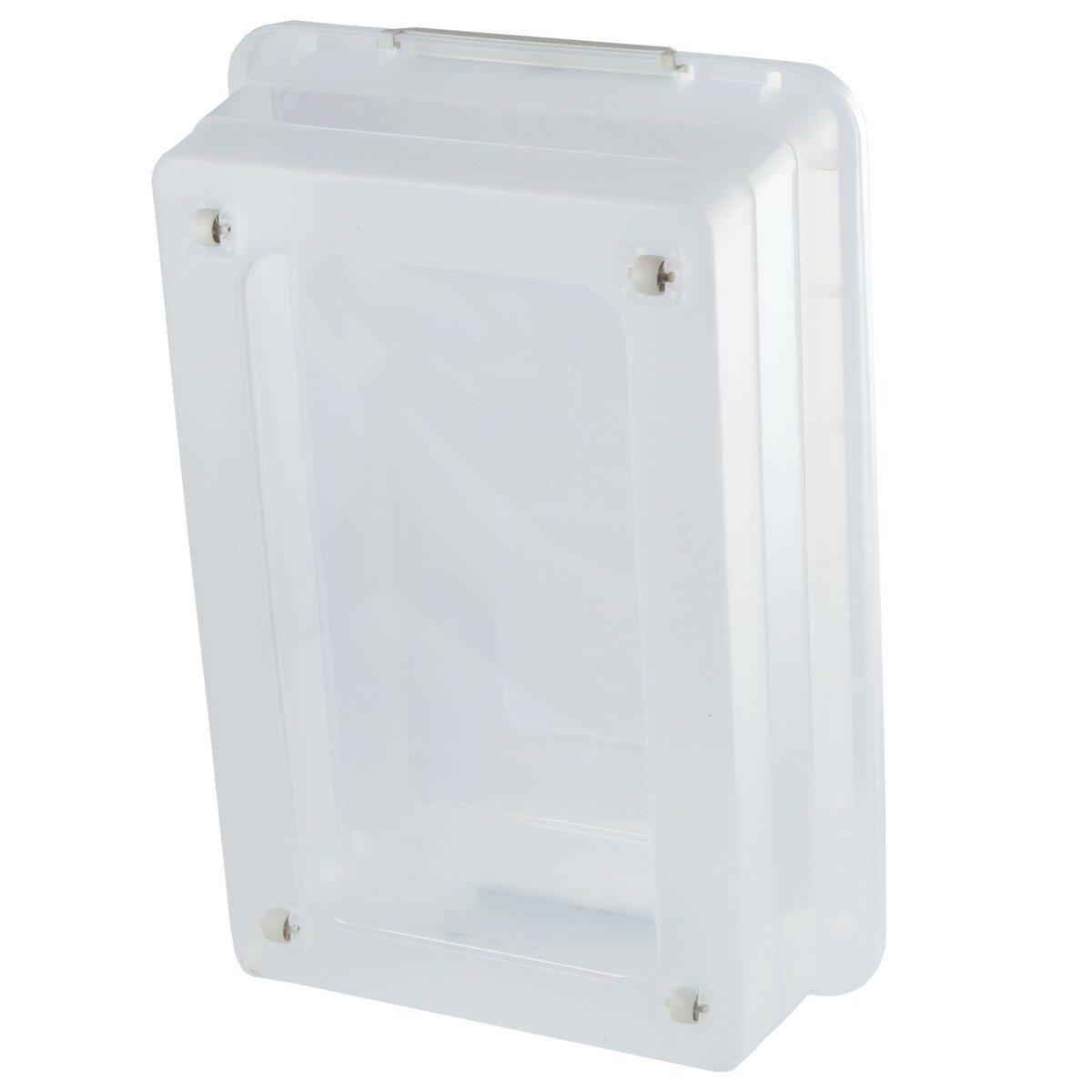 Pojemnik Plastikowy Pudełko Plastikowe Z Pokrywką Na Kółkach Pudło Box 28L