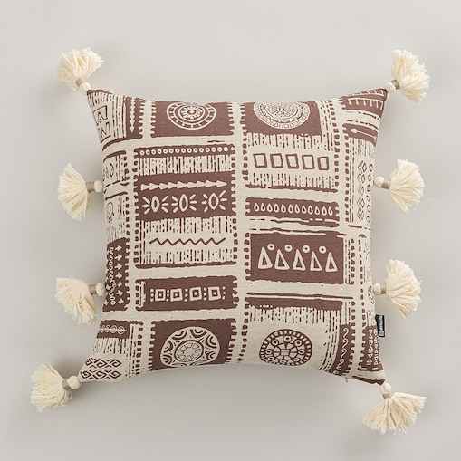 Poszewka na poduszkę Tassel Nomad Tribal 45x45 cm, 45x45