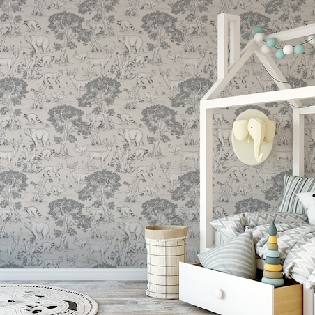 Tapeta Dla Dzieci Leśne Zwierzątka