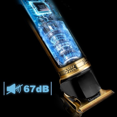 Maszynka do strzyżenia włosów brody Berdsen BD-261 złota Barber