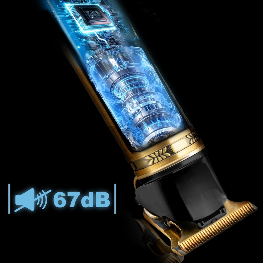 Maszynka do strzyżenia włosów brody Berdsen BD-261 złota Barber