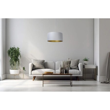Lampa wisząca MODERN 70 szara/złota