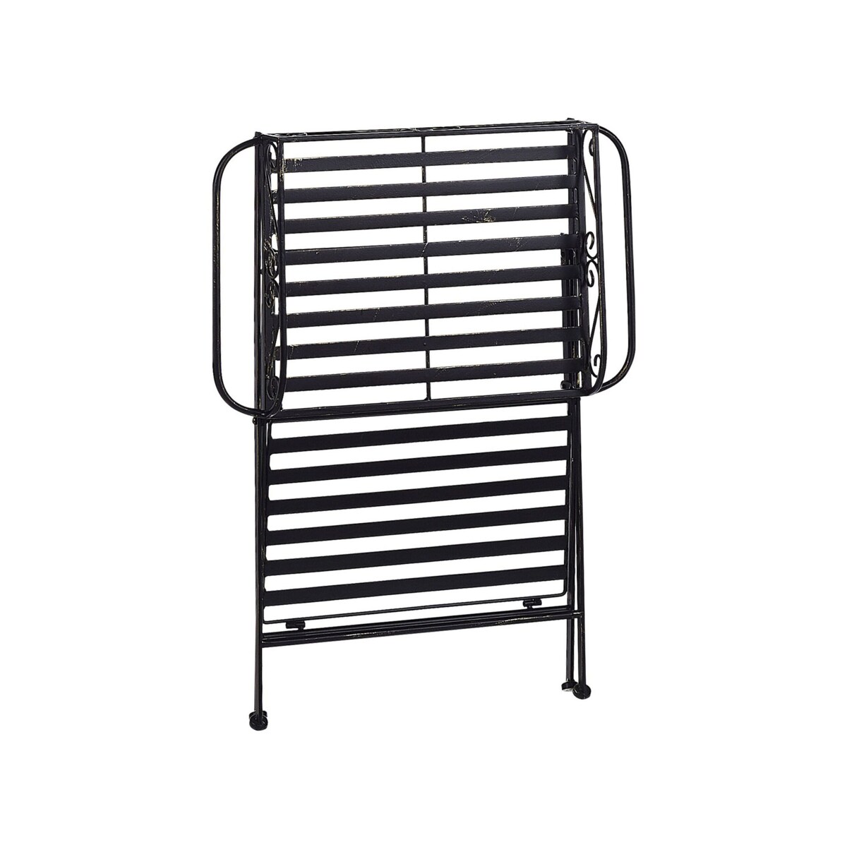 Stolik pomocniczy metalowy czarny ANCUD