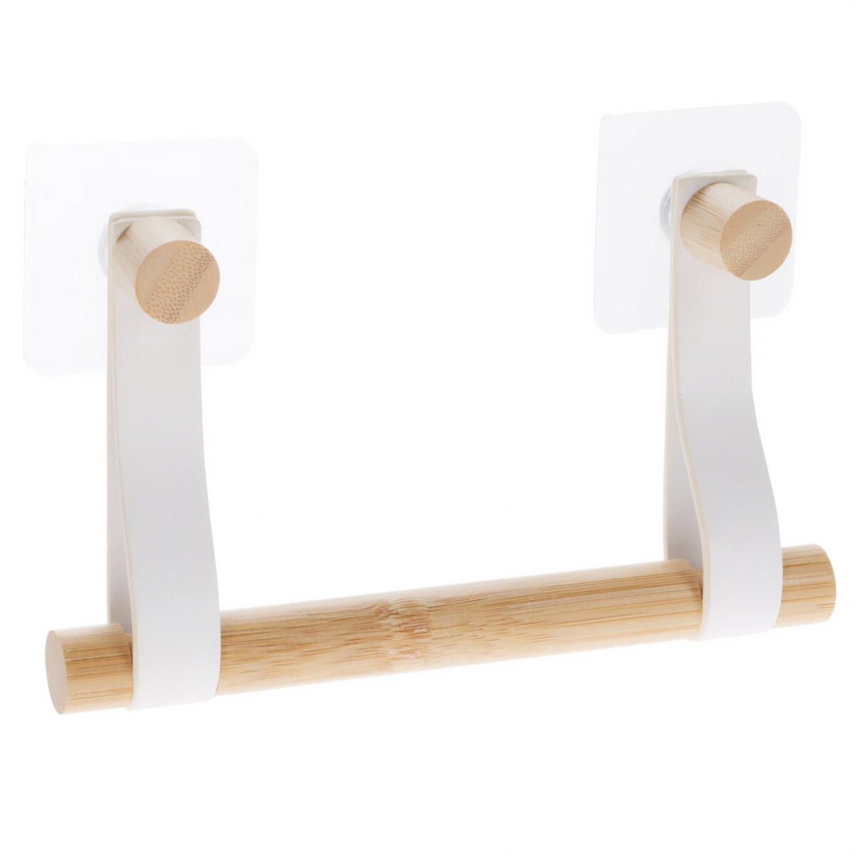 Wieszak na papier toaletowy 16,5x20x2,8 cm TOILET biały