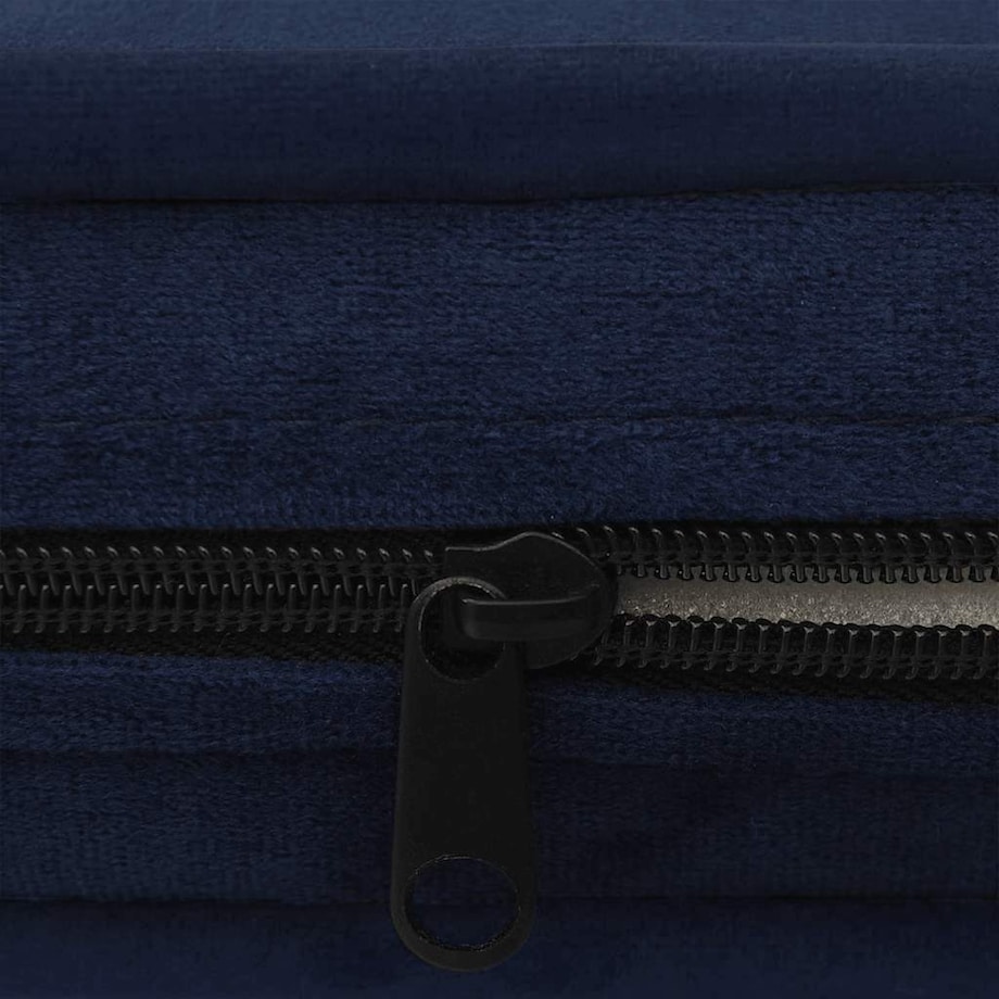 vidaXL Sofa dla psa, niebieska, 67x47x36 cm, pluszowa