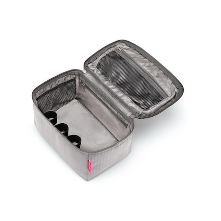 Kosmetyczka BEAUTYCASE, herringbone grey