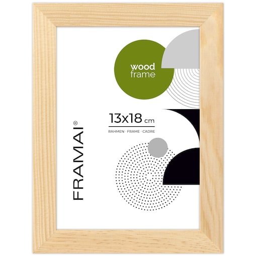 Ramka na zdjęcia 13x18 cm ramka z drewna surowego pion poziom ramka prostokątna RAW DIY