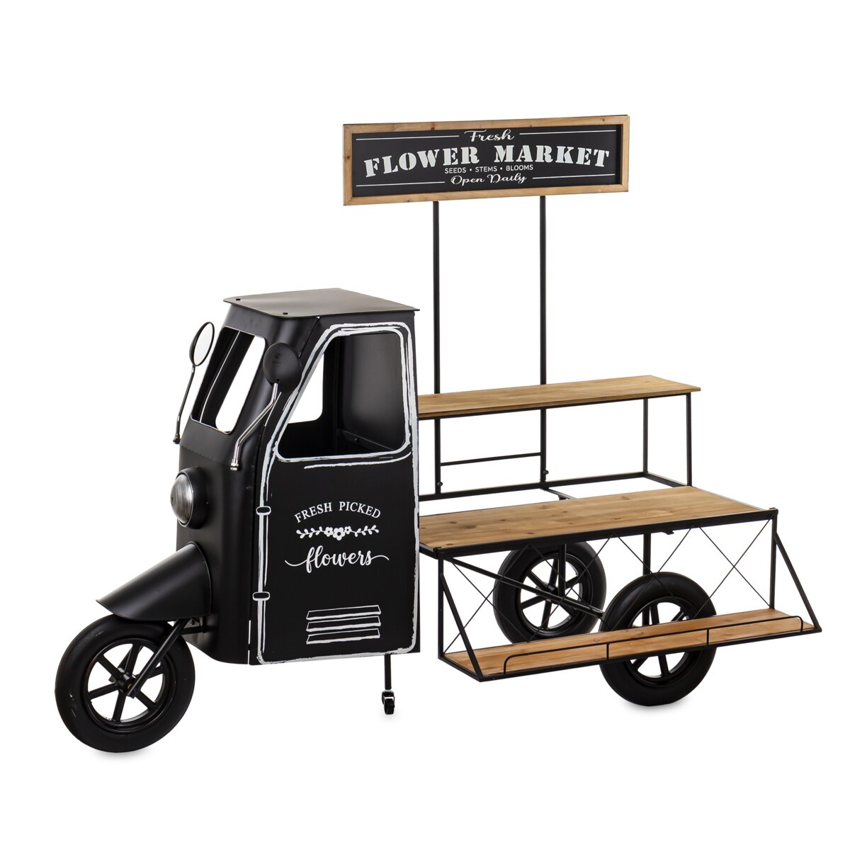 Kwietnik metalowy 135x166x82 cm FLOWER MARKET-2