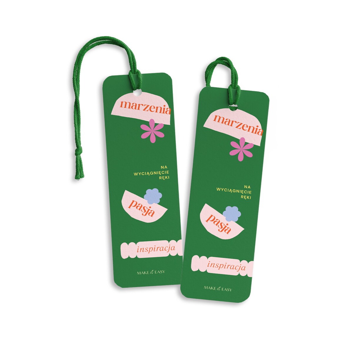 Zakładka do książki, plannera – inspirująca